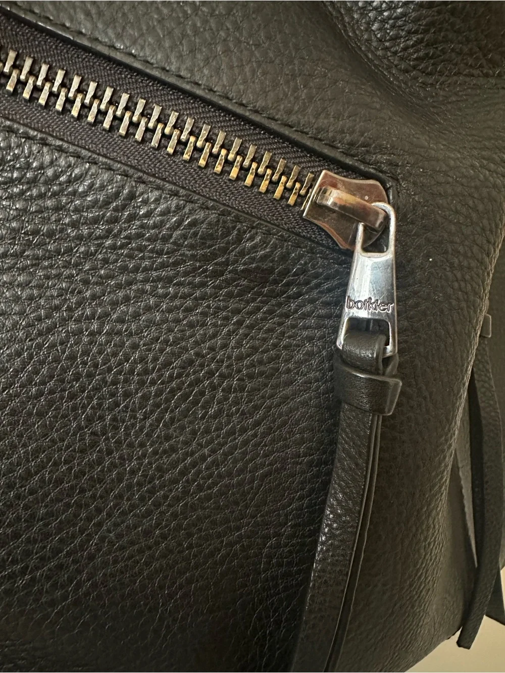 Botkier Trigger Convertible Hobo Bag Black Leather